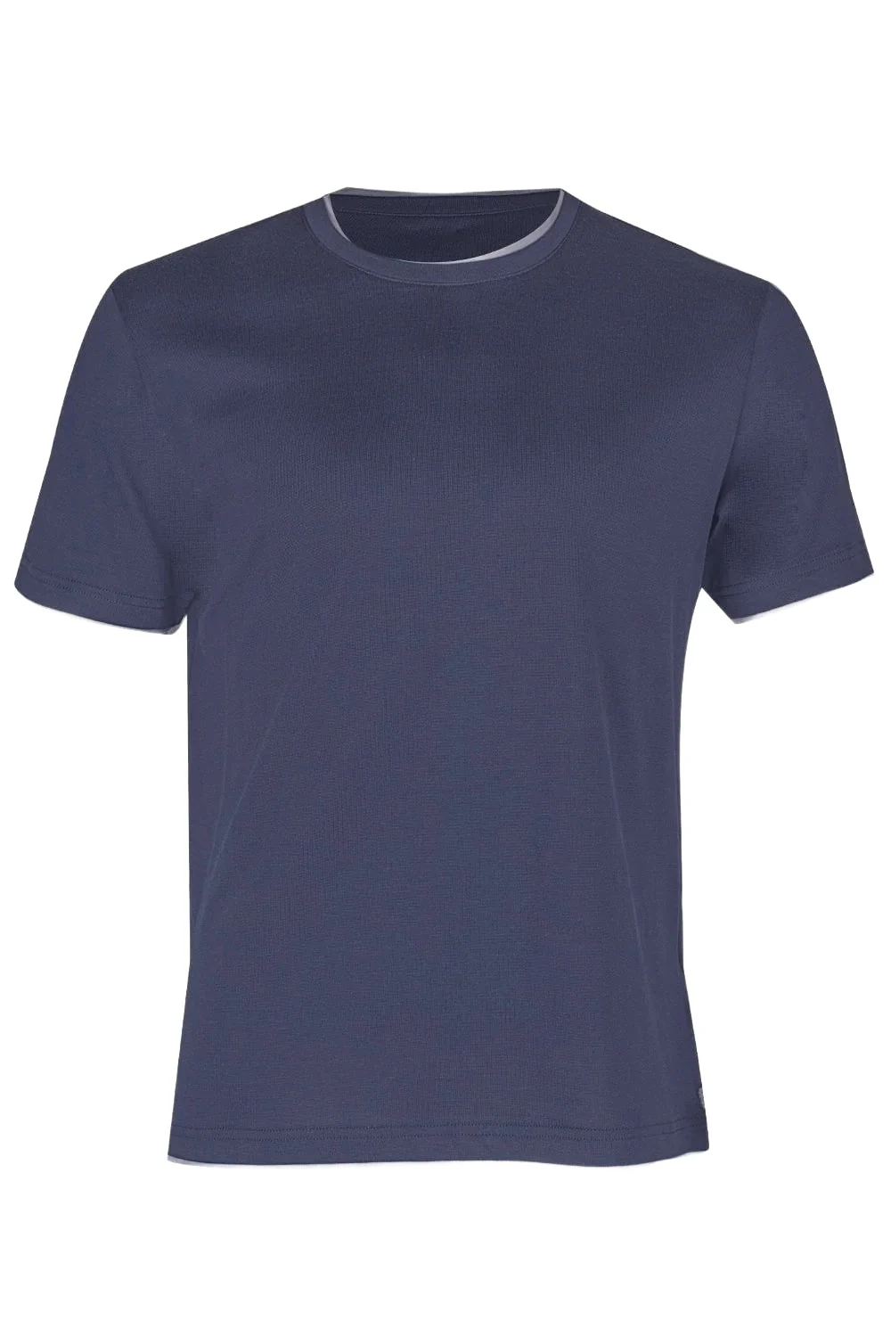 Crewneck Tee - Blue Light Gray Crewneck Tee - Blue Light Gray
