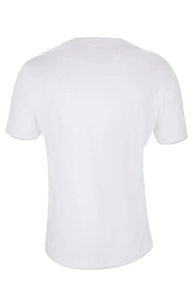 ELEVENTY Crewneck Tee - White Grey | Thumbnail 5 ELEVENTY Crewneck Tee - White Grey | Thumbnail 5