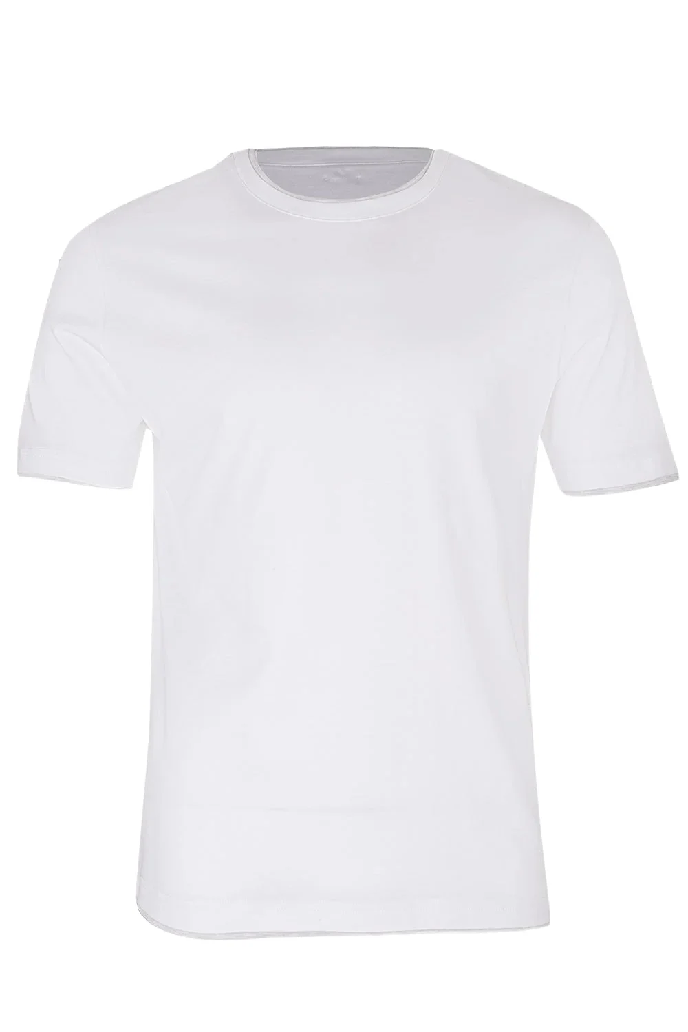 ELEVENTY Crewneck Tee - White Grey
