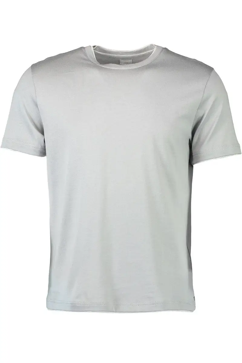 ELEVENTY Crewneck Tee - Zucchero Light Grey | Image 1 ELEVENTY Crewneck Tee - Zucchero Light Grey | Image 1