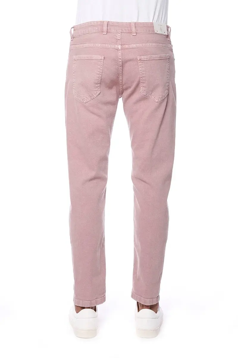 ELEVENTY Five Pocket Pant - Rust Pink | Thumbnail 3