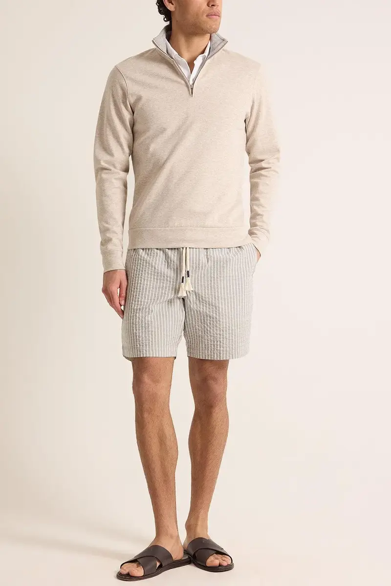 Orlebar Brown Isar Quarter Zip | Thumbnail 2 Orlebar Brown Isar Quarter Zip | Thumbnail 2