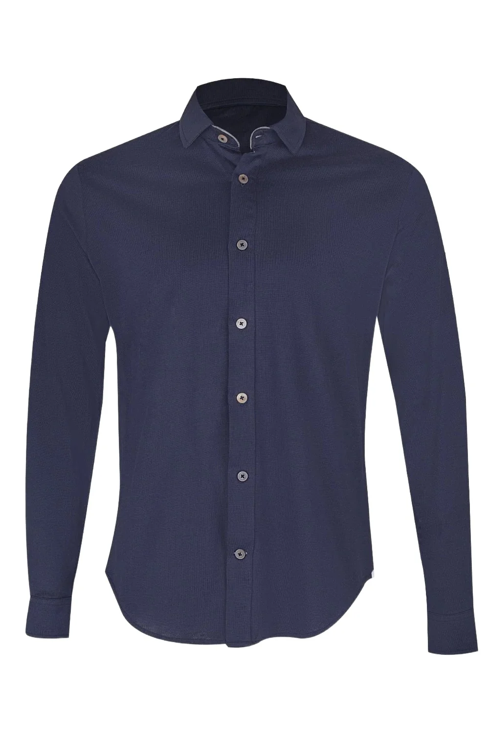 ELEVENTY Long Sleeve Shirt - Blue