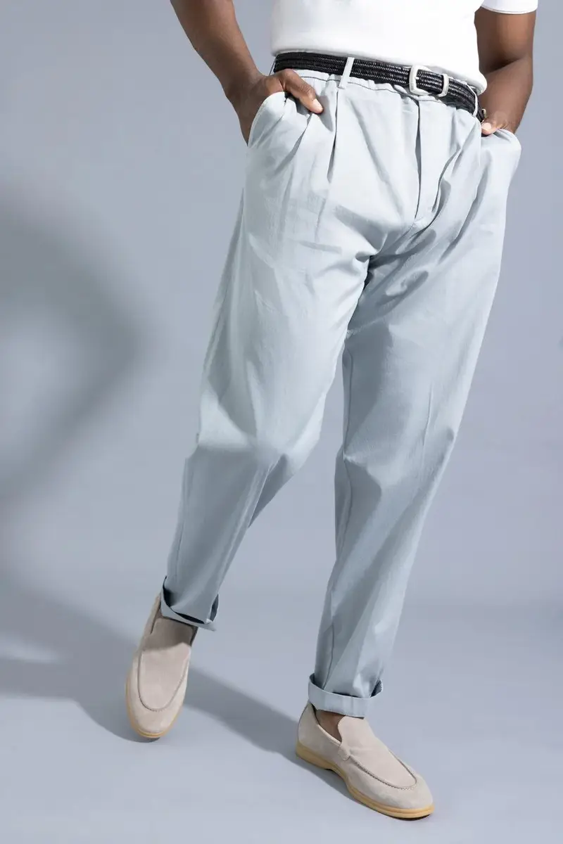 ELEVENTY Pleated Trouser - Zucchero | Thumbnail 3 ELEVENTY Pleated Trouser - Zucchero | Thumbnail 3