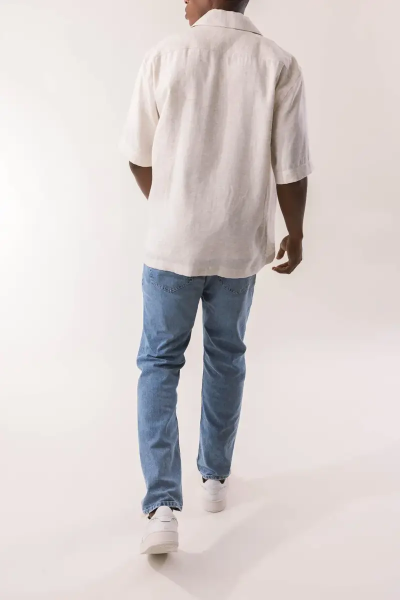 ELEVENTY Short Sleeve Shirt - Sand | Thumbnail 4 ELEVENTY Short Sleeve Shirt - Sand | Thumbnail 4