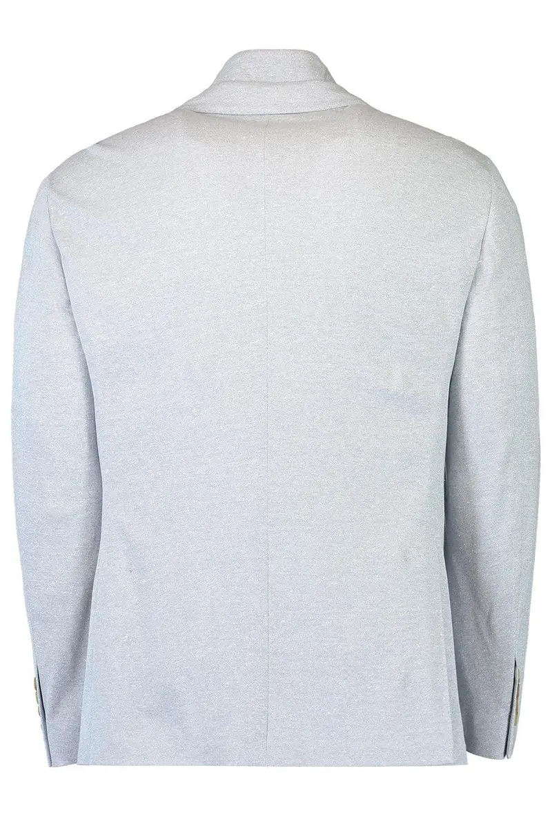 ELEVENTY Single Breasted Collar Jacket - Denim | Thumbnail 5 ELEVENTY Single Breasted Collar Jacket - Denim | Thumbnail 5