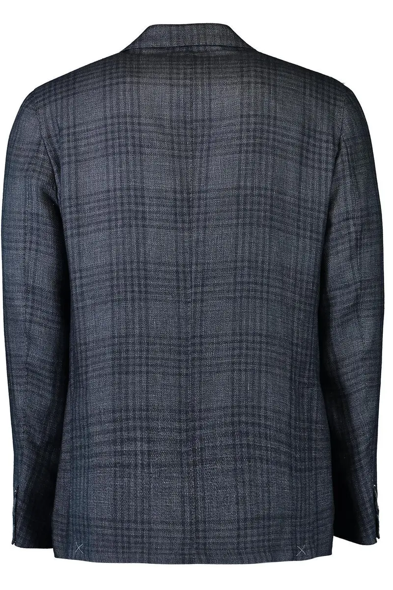 ELEVENTY Single Breasted Soft Jacket - Blue | Thumbnail 5