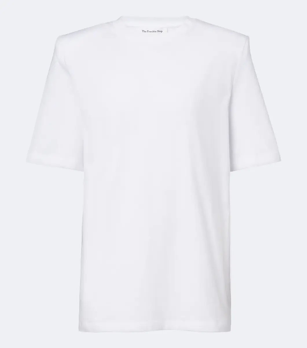The Frankie Shop Carrington cotton jersey T-shirt | Thumbnail 2 The Frankie Shop Carrington cotton jersey T-shirt | Thumbnail 2