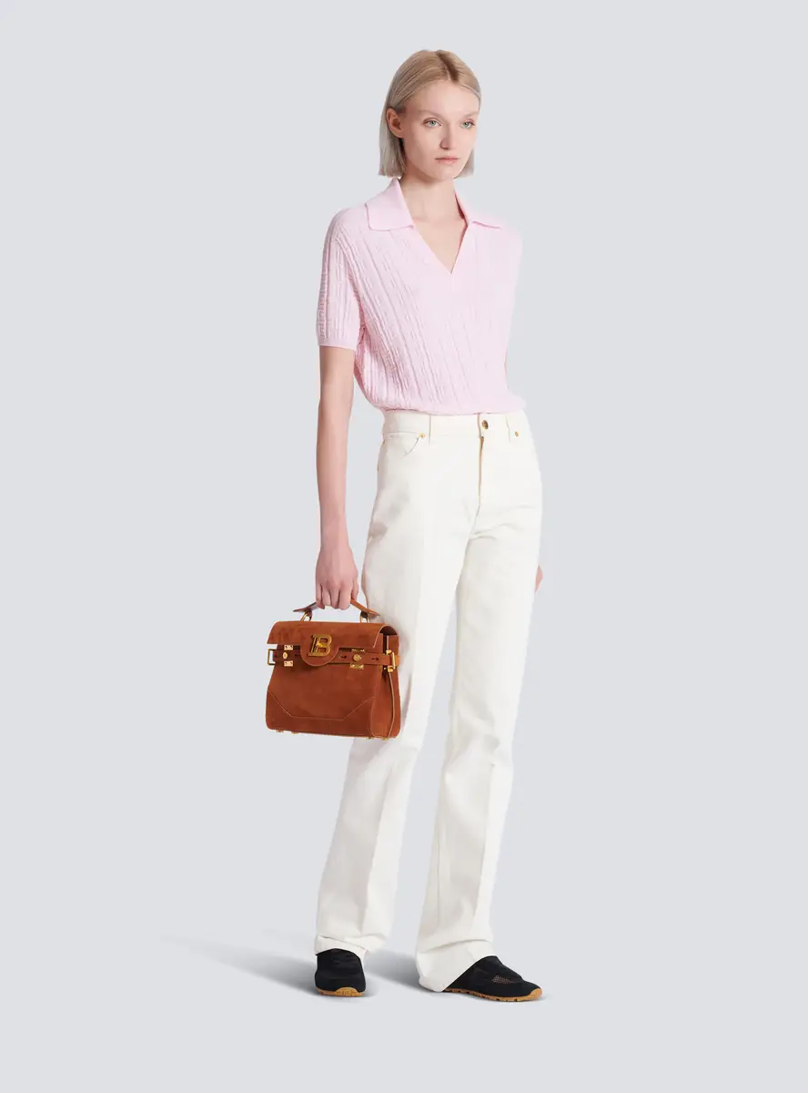 Balmain Suede B-Buzz 23 bag | Thumbnail 2 Balmain Suede B-Buzz 23 bag | Thumbnail 2