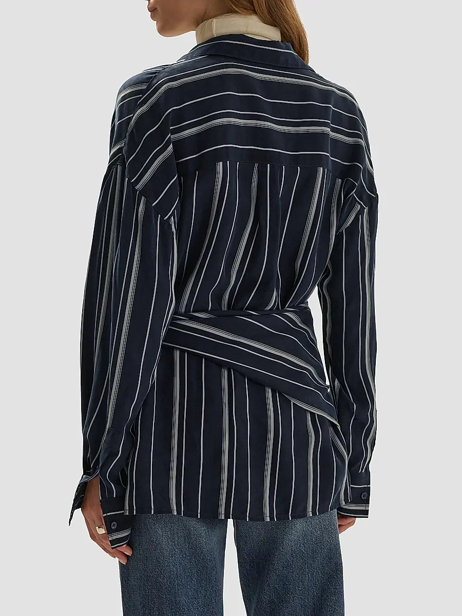 Favorite Daughter Women's The Positano Wrap Shirt | Thumbnail 3 Favorite Daughter Women's The Positano Wrap Shirt | Thumbnail 3