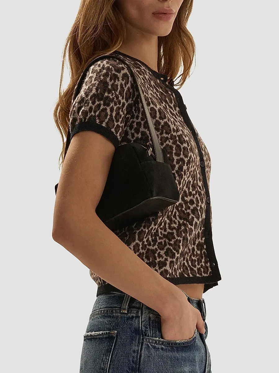 Favorite Daughter Women's The 9 To 5 Leopard-Print Cardigan | Thumbnail 4 Favorite Daughter Women's The 9 To 5 Leopard-Print Cardigan | Thumbnail 4