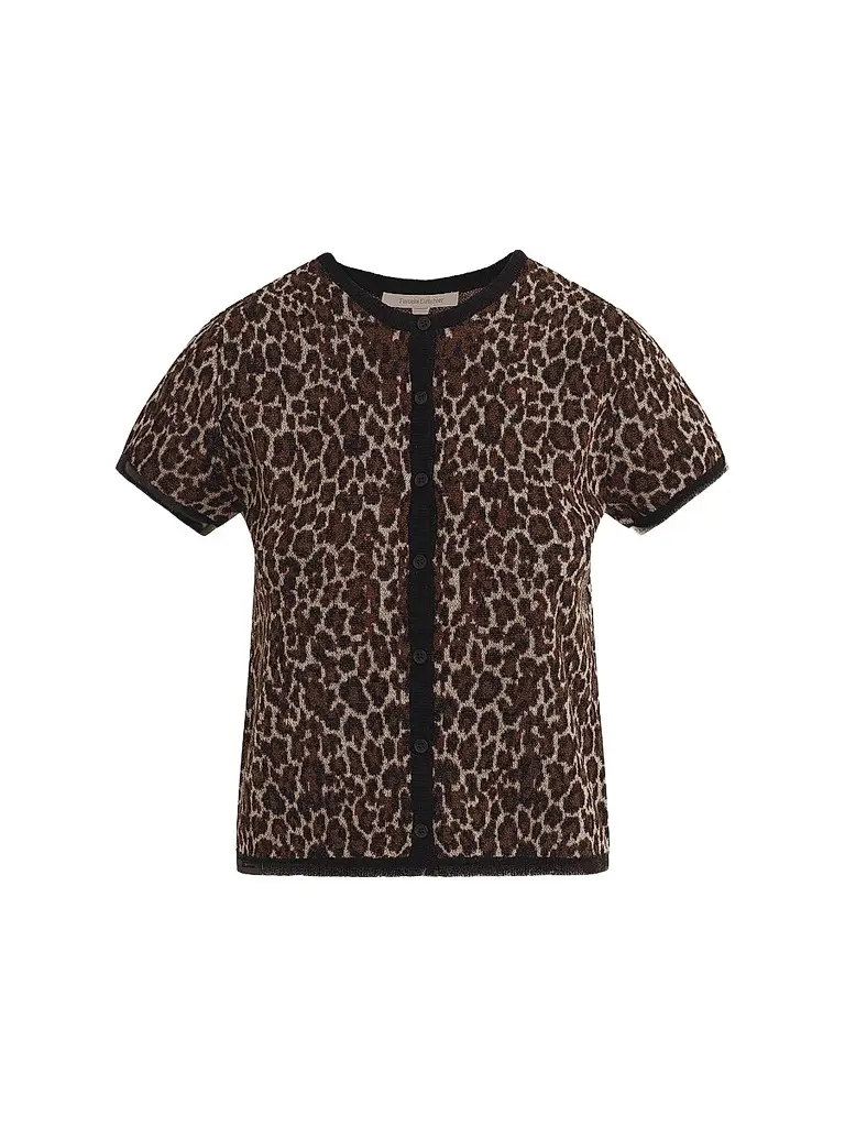Favorite Daughter Women's The 9 To 5 Leopard-Print Cardigan - Leopard | Image 1 Favorite Daughter Women's The 9 To 5 Leopard-Print Cardigan - Leopard | Image 1