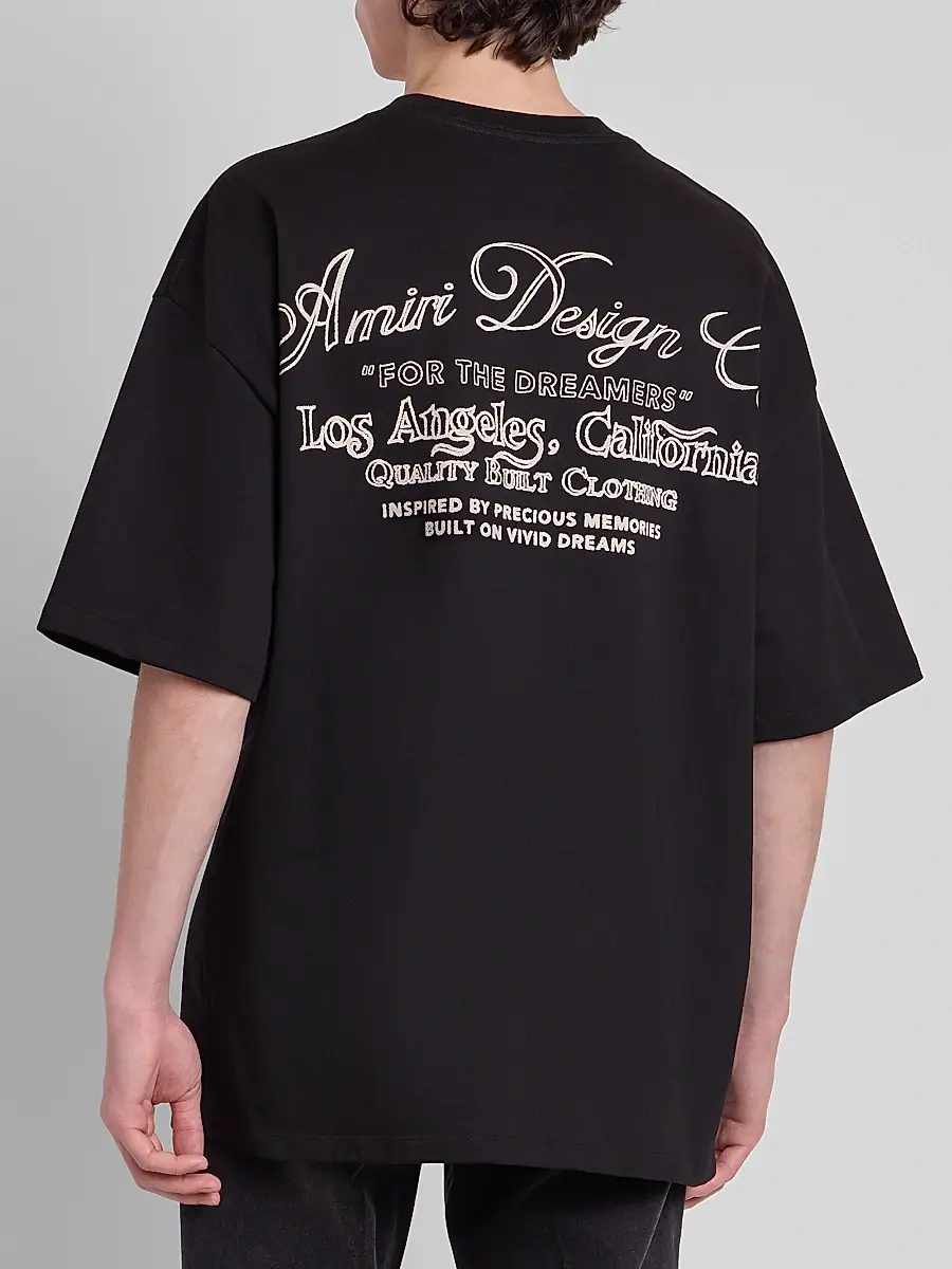 AMIRI Men's Dreamers Logo Cotton T-Shirt | Thumbnail 3