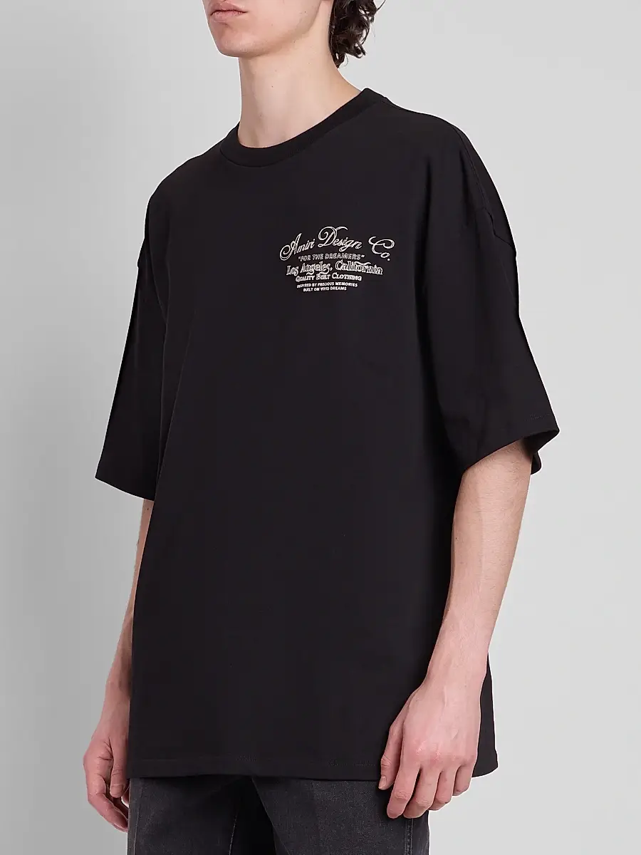 AMIRI Men's Dreamers Logo Cotton T-Shirt | Thumbnail 4