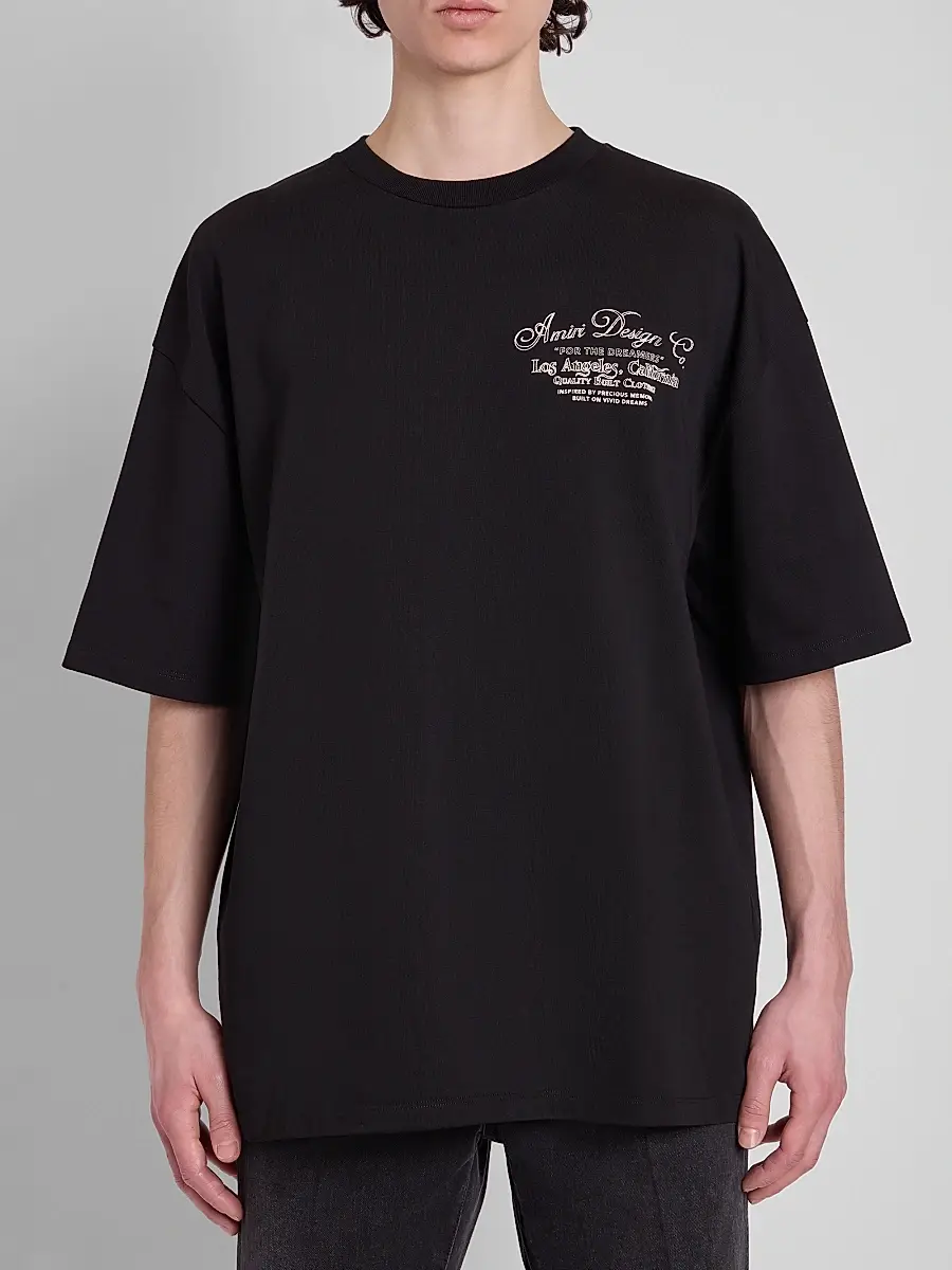 AMIRI Men's Dreamers Logo Cotton T-Shirt | Thumbnail 5