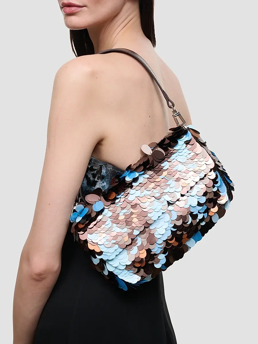 Staud Women's Timmy Paillete Convertible Shoulder Bag | Thumbnail 2 Staud Women's Timmy Paillete Convertible Shoulder Bag | Thumbnail 2
