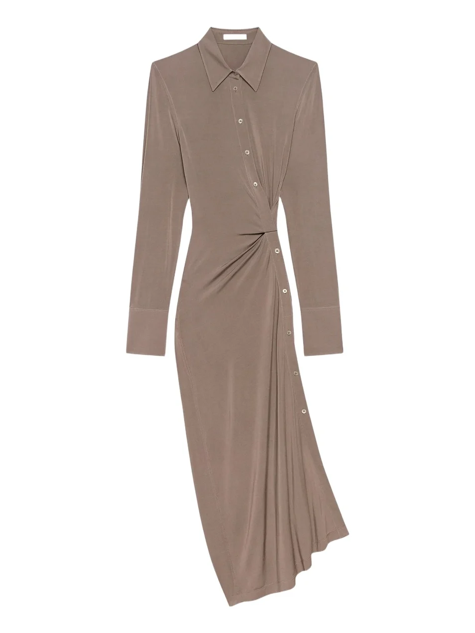 Women's Twisted Maxi-Shirtdress