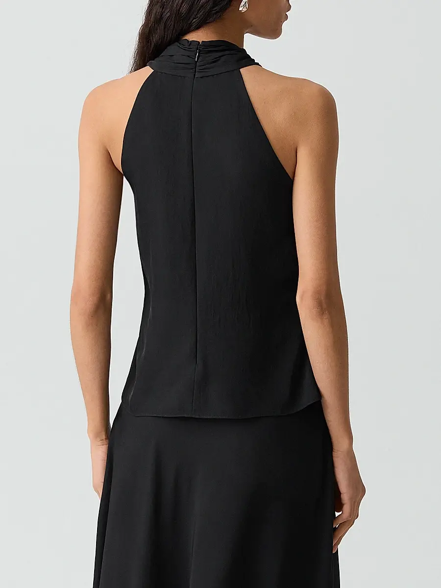Theory Women's Twist Halter Top | Thumbnail 3
