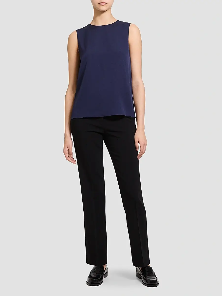 Theory Women's Sleeveless Silk Top | Thumbnail 2