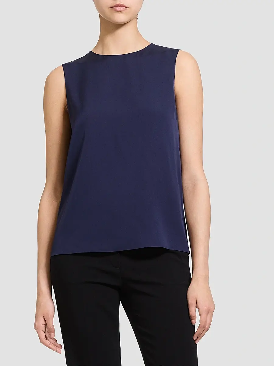 Theory Women's Sleeveless Silk Top | Thumbnail 3