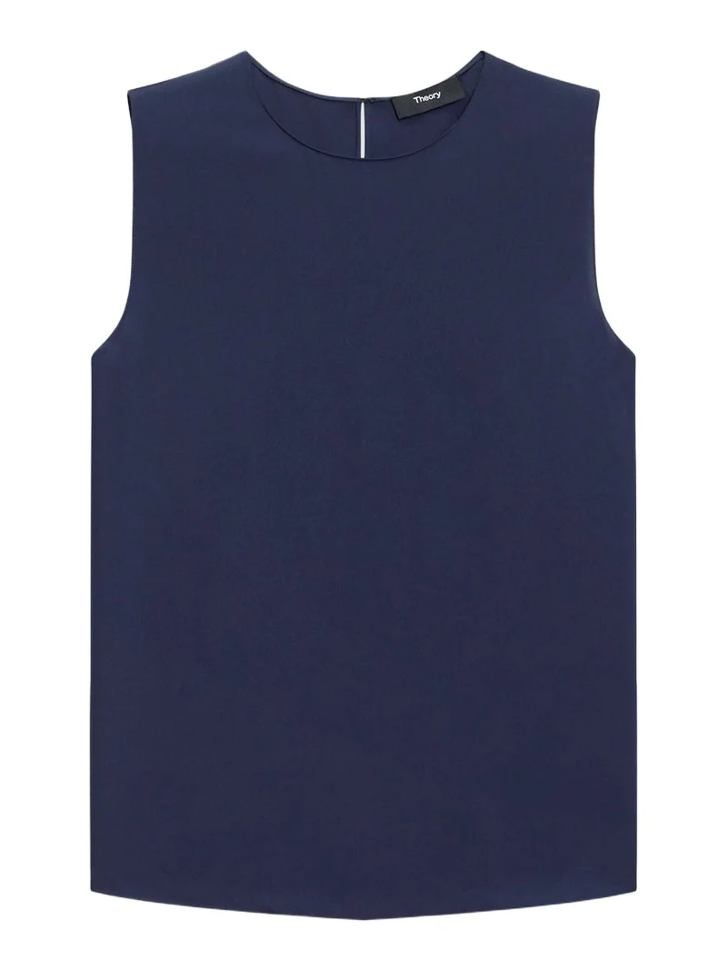Women's Sleeveless Silk Top