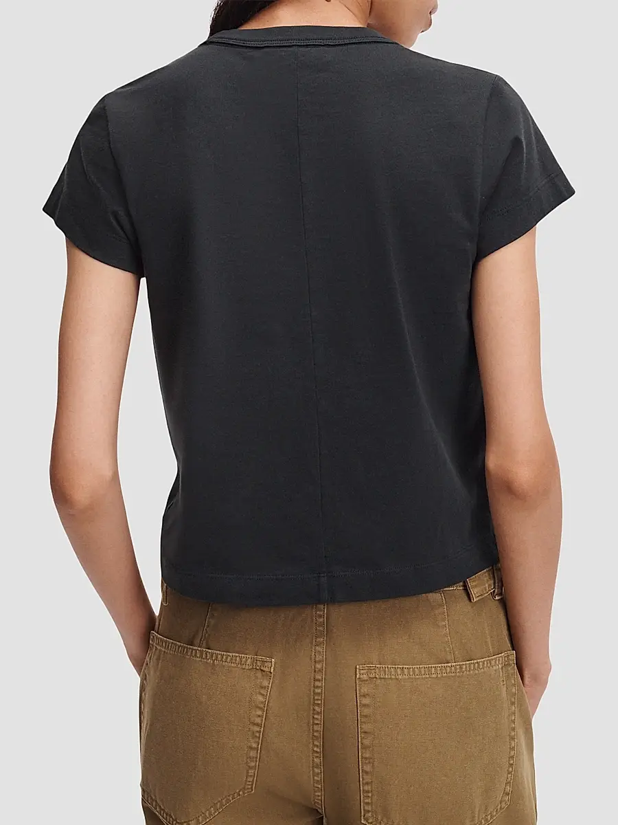 rag & bone Women's Kelly Perfect Cotton Crewneck T-Shirt | Thumbnail 3 rag & bone Women's Kelly Perfect Cotton Crewneck T-Shirt | Thumbnail 3