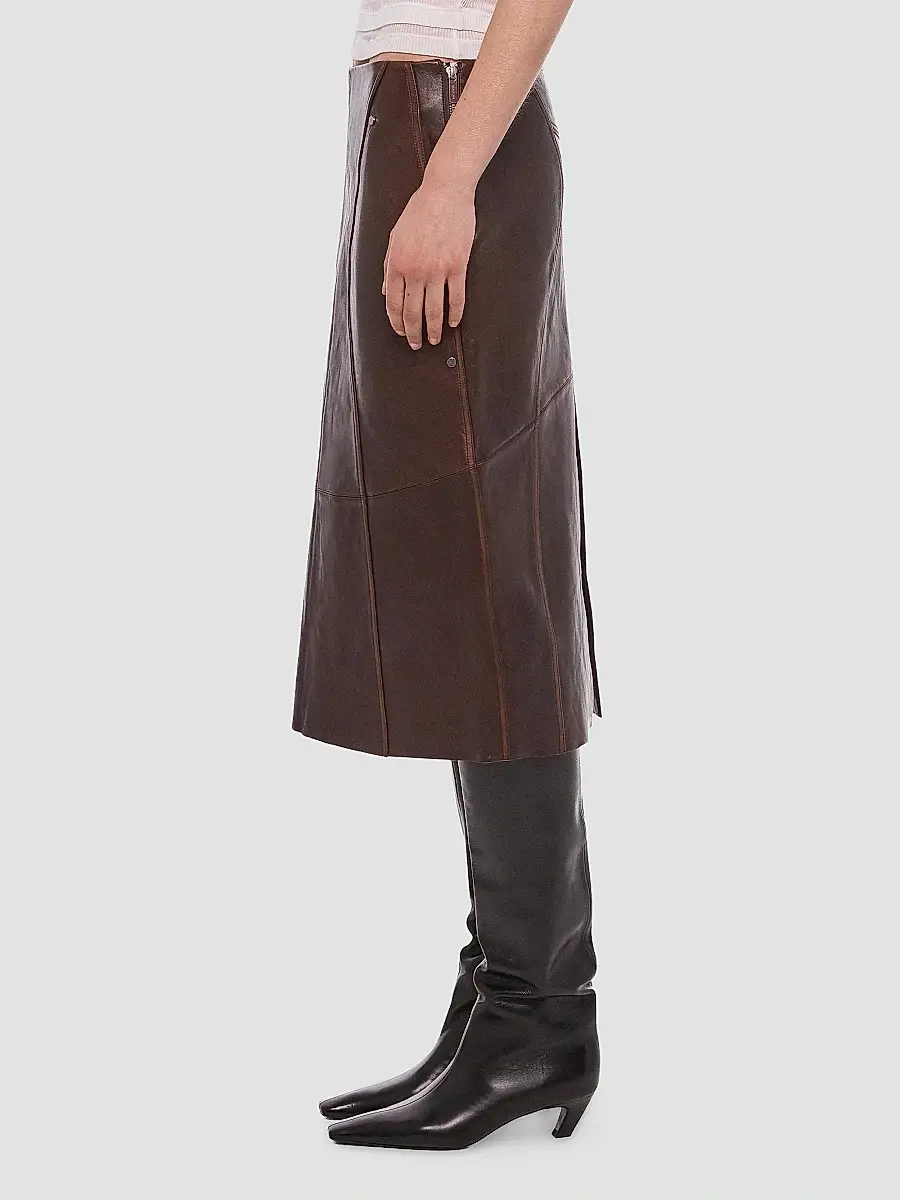 Helmut Lang Women's Leather Saddle Skirt | Thumbnail 6 Helmut Lang Women's Leather Saddle Skirt | Thumbnail 6