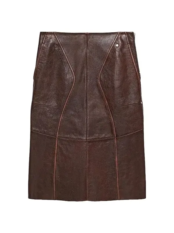 Women's Leather Saddle Skirt Women's Leather Saddle Skirt
