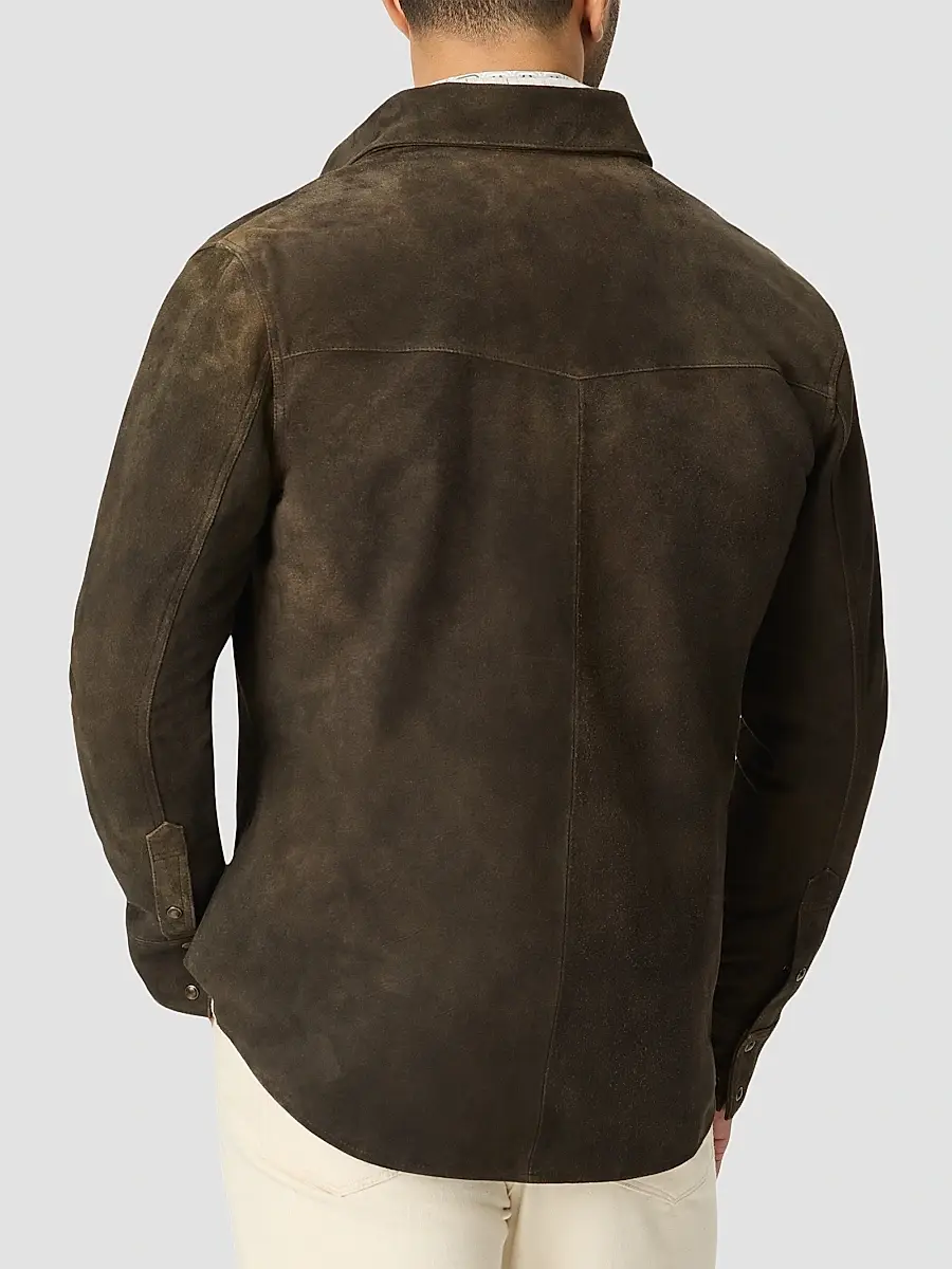 Robert Graham Men's Marstow Suede Shirt Jacket | Thumbnail 3