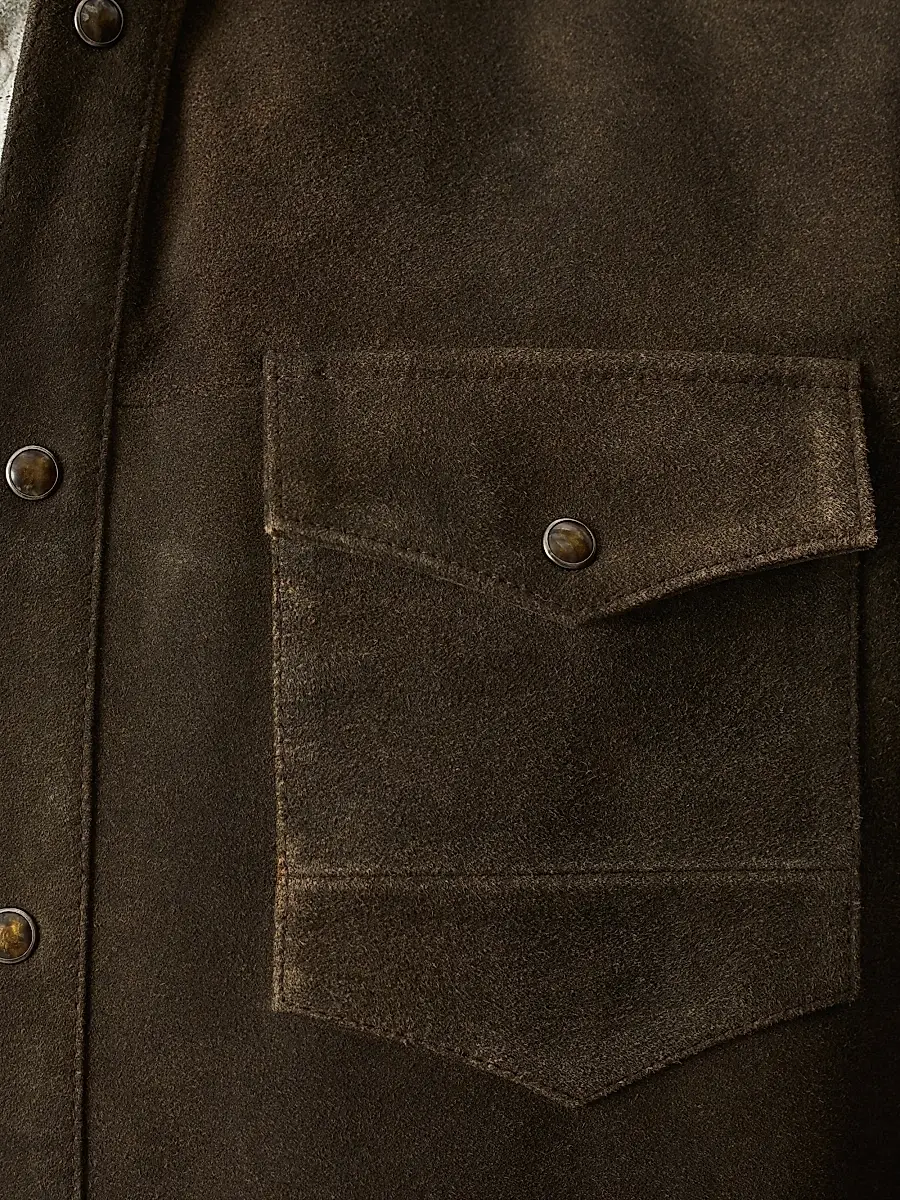 Robert Graham Men's Marstow Suede Shirt Jacket | Thumbnail 4
