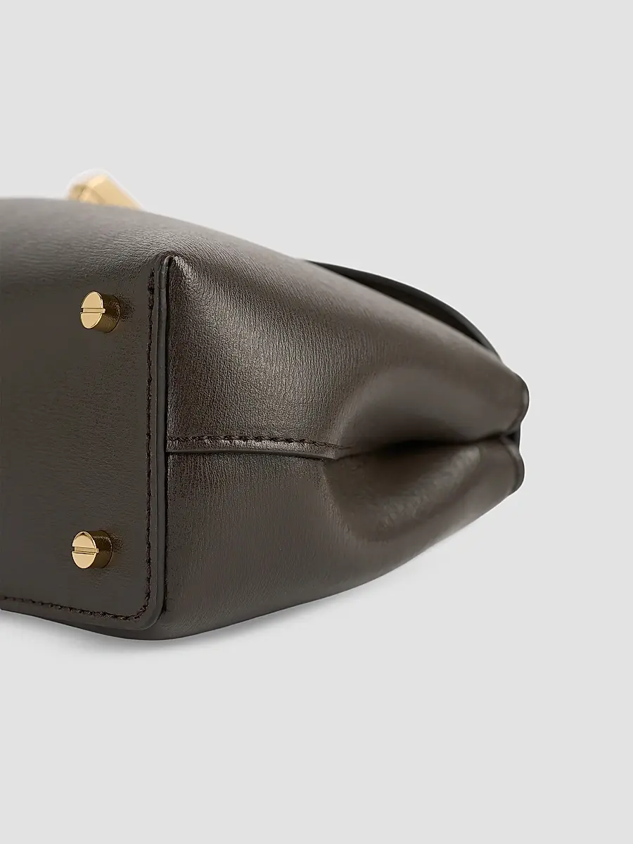 TOTEME Women's Mini T-Lock Leather Clutch | Thumbnail 5 TOTEME Women's Mini T-Lock Leather Clutch | Thumbnail 5