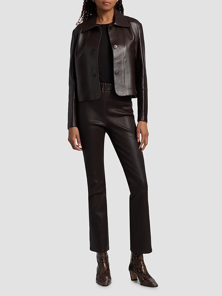 ARMA Women's River Leather Pants | Thumbnail 2 ARMA Women's River Leather Pants | Thumbnail 2