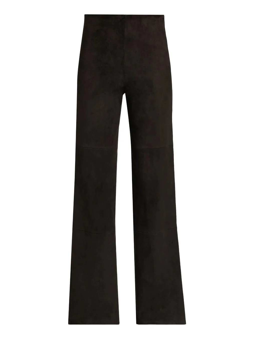 ARMA Women's Karina Suede High-Rise Wide-Leg Pants