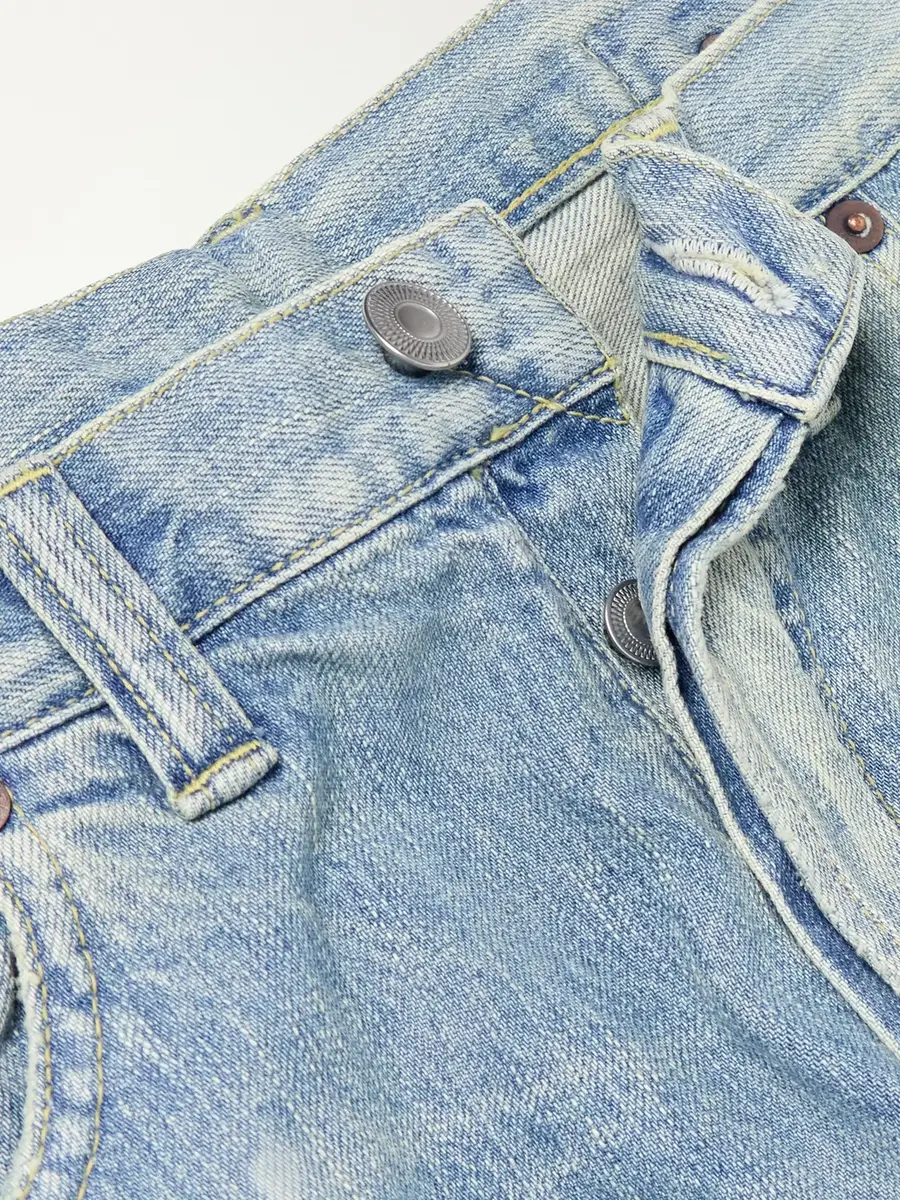 A.PRESSE No. 37 Wide-Leg Distressed Jeans - Men | Thumbnail 6 A.PRESSE No. 37 Wide-Leg Distressed Jeans - Men | Thumbnail 6