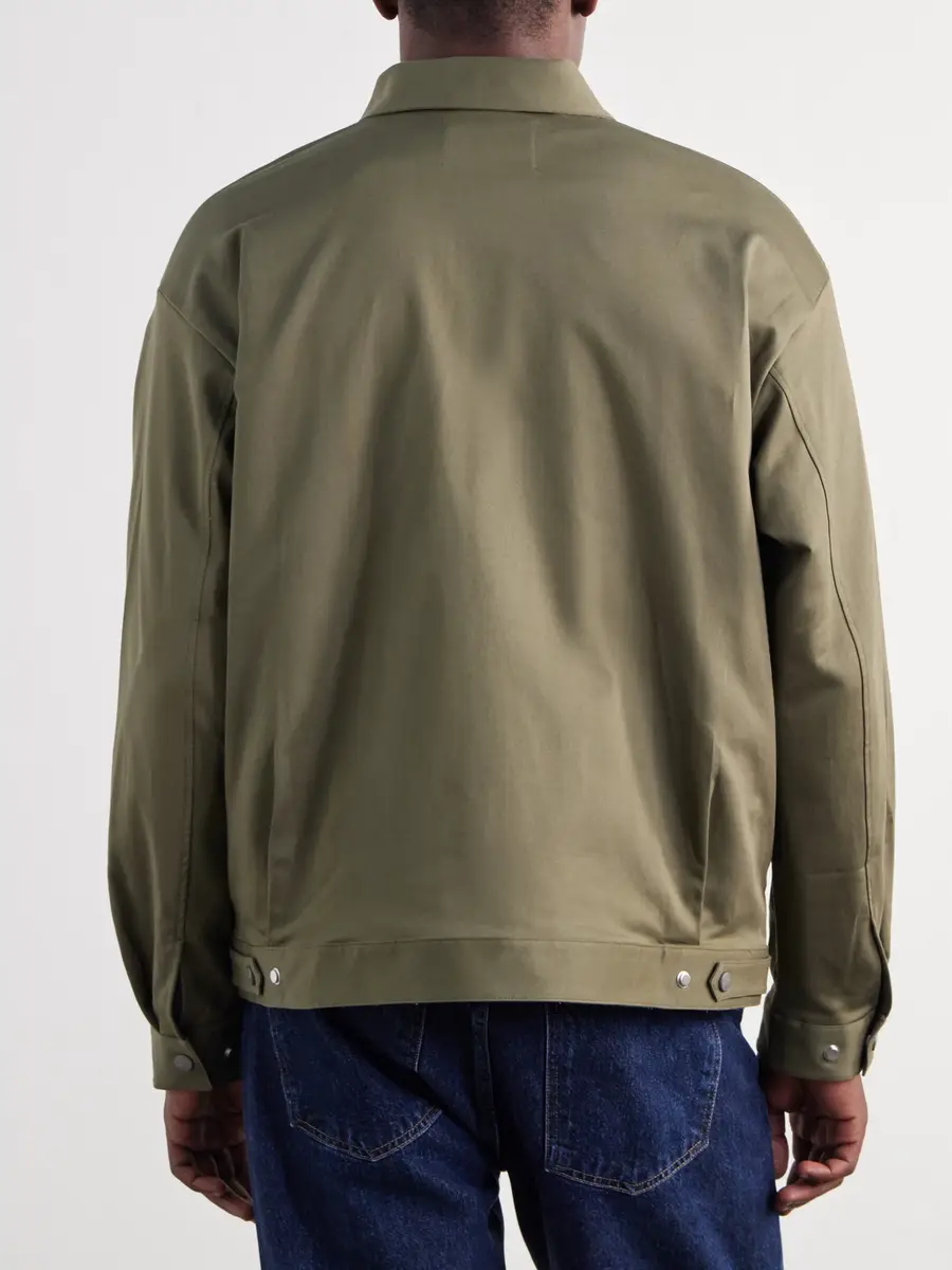NN07 Petrus 1420 Organic Stretch-Cotton Satin Jacket - Men | Thumbnail 4 NN07 Petrus 1420 Organic Stretch-Cotton Satin Jacket - Men | Thumbnail 4