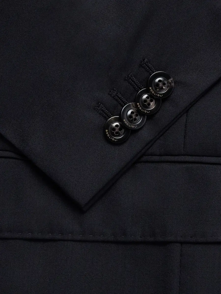 Boglioli Virgin Wool Fresco Suit Jacket - Men | Thumbnail 6 Boglioli Virgin Wool Fresco Suit Jacket - Men | Thumbnail 6