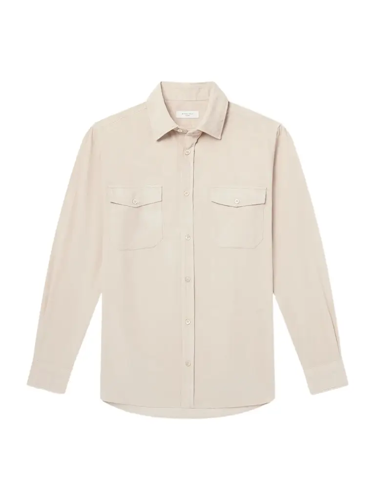 Boglioli Cotton-Corduroy Shirt - Men | Image 1 Boglioli Cotton-Corduroy Shirt - Men | Image 1