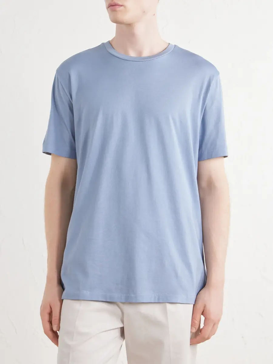 Ralph Lauren Purple Label Cotton-Jersey T-Shirt - Men | Thumbnail 3 Ralph Lauren Purple Label Cotton-Jersey T-Shirt - Men | Thumbnail 3