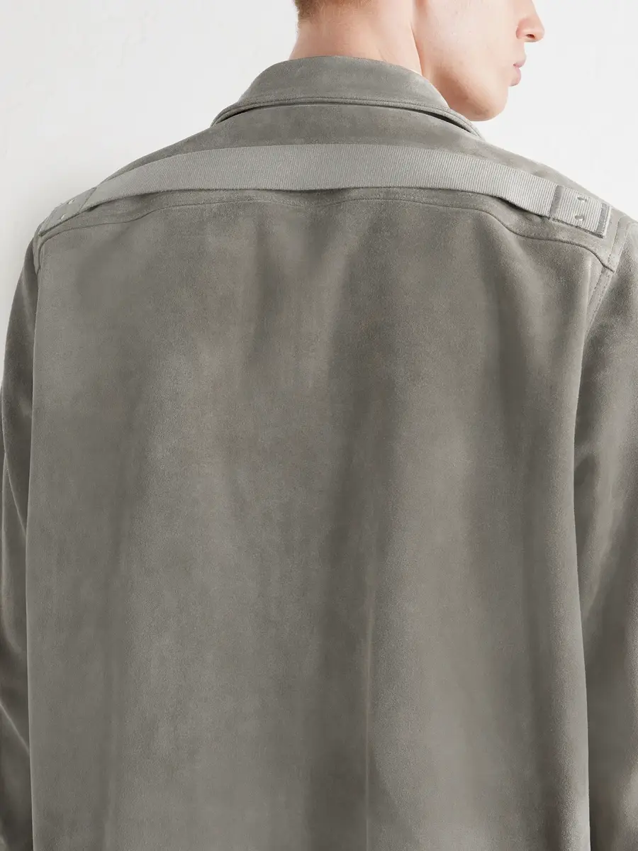 Rick Owens Brad Suede Jacket - Men | Thumbnail 5 Rick Owens Brad Suede Jacket - Men | Thumbnail 5