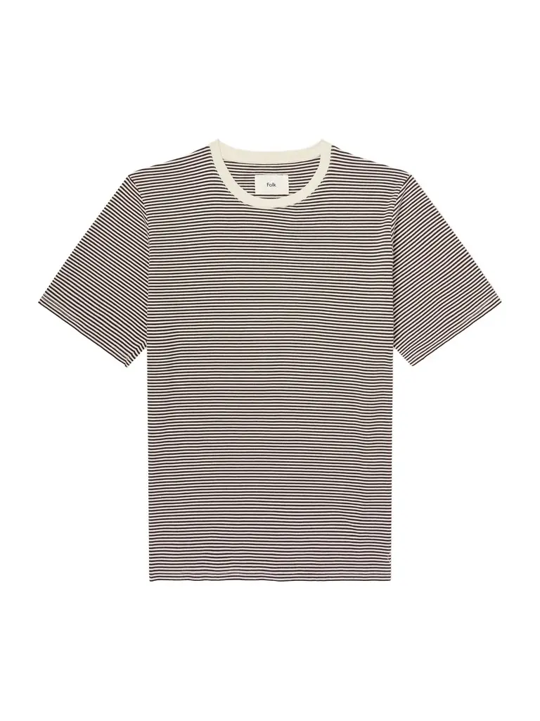 Folk Striped Cotton-Jersey T-Shirt - Men | Image 1 Folk Striped Cotton-Jersey T-Shirt - Men | Image 1