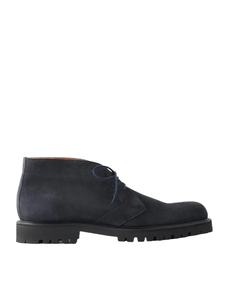 Suede Desert Boots - Men