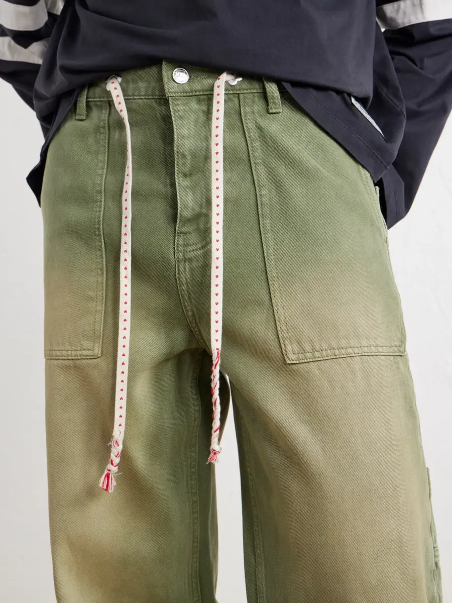 Nahmias Gardener Utility Wide-Leg Drawstring Jeans - Men | Thumbnail 5 Nahmias Gardener Utility Wide-Leg Drawstring Jeans - Men | Thumbnail 5