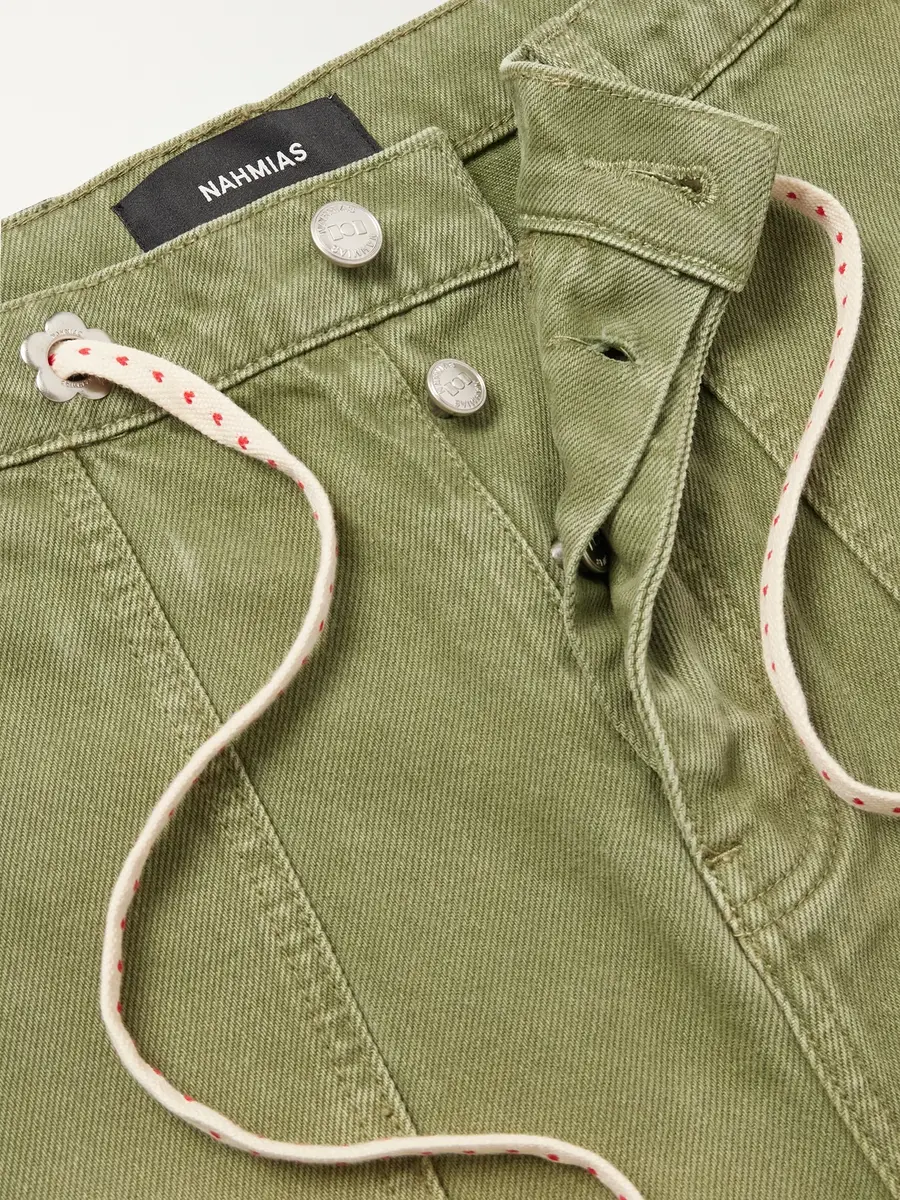 Nahmias Gardener Utility Wide-Leg Drawstring Jeans - Men | Thumbnail 6 Nahmias Gardener Utility Wide-Leg Drawstring Jeans - Men | Thumbnail 6