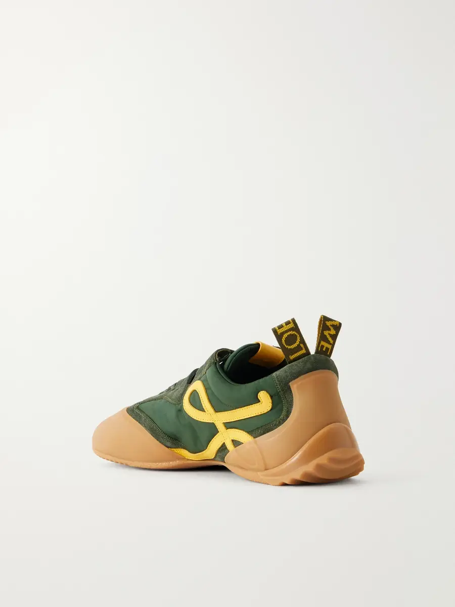 Loewe Grip Suede-Trimmed Nylon Sneakers - Men | Thumbnail 4 Loewe Grip Suede-Trimmed Nylon Sneakers - Men | Thumbnail 4