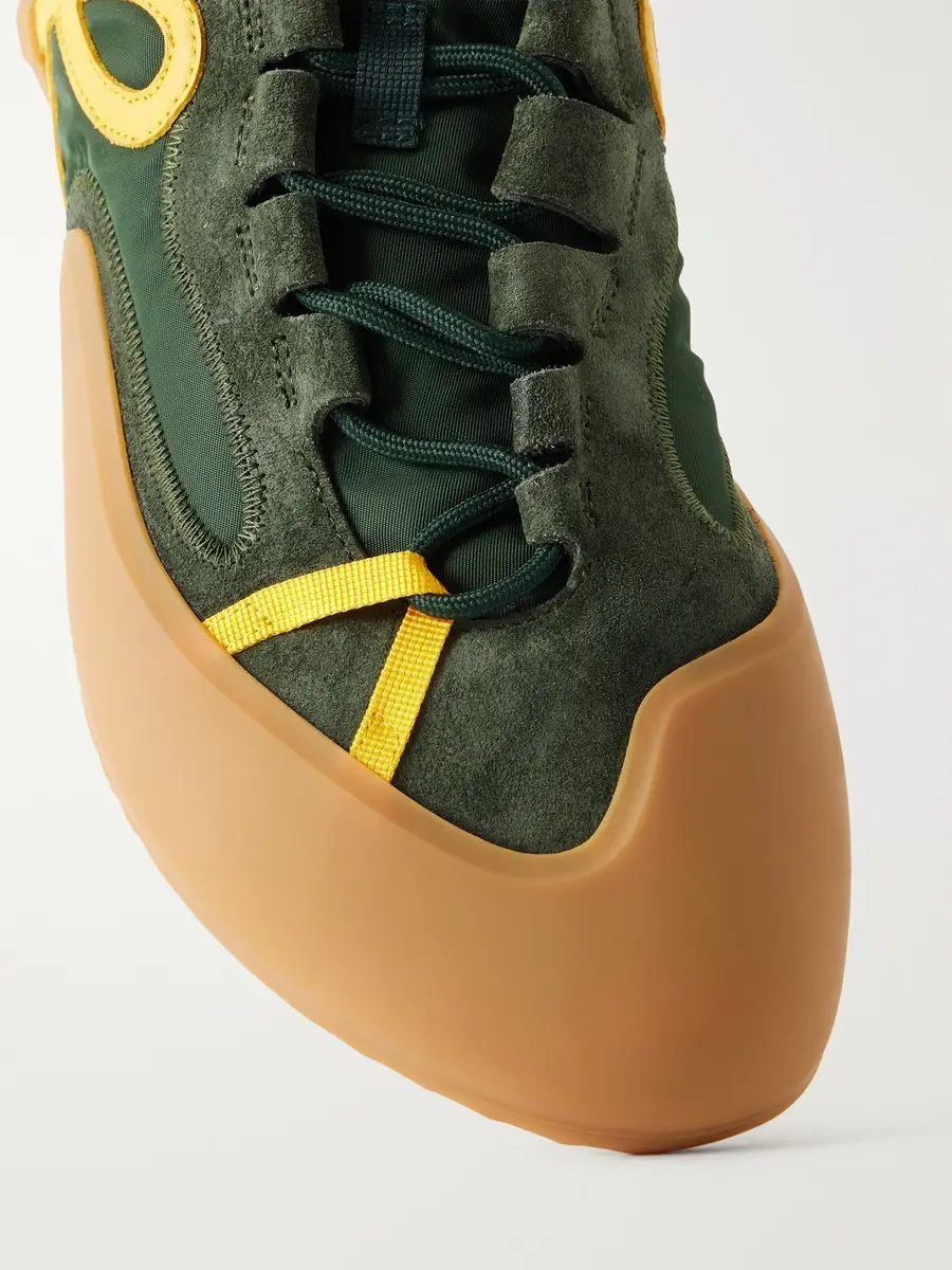Loewe Grip Suede-Trimmed Nylon Sneakers - Men | Thumbnail 5 Loewe Grip Suede-Trimmed Nylon Sneakers - Men | Thumbnail 5