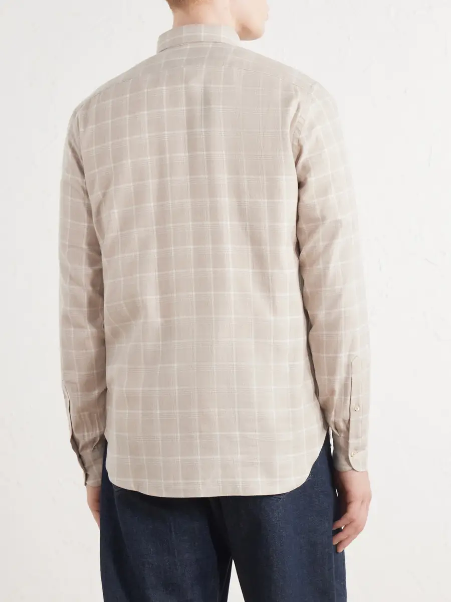 Boglioli Checked Cotton and Lyocell-Blend Shirt - Men | Thumbnail 4 Boglioli Checked Cotton and Lyocell-Blend Shirt - Men | Thumbnail 4