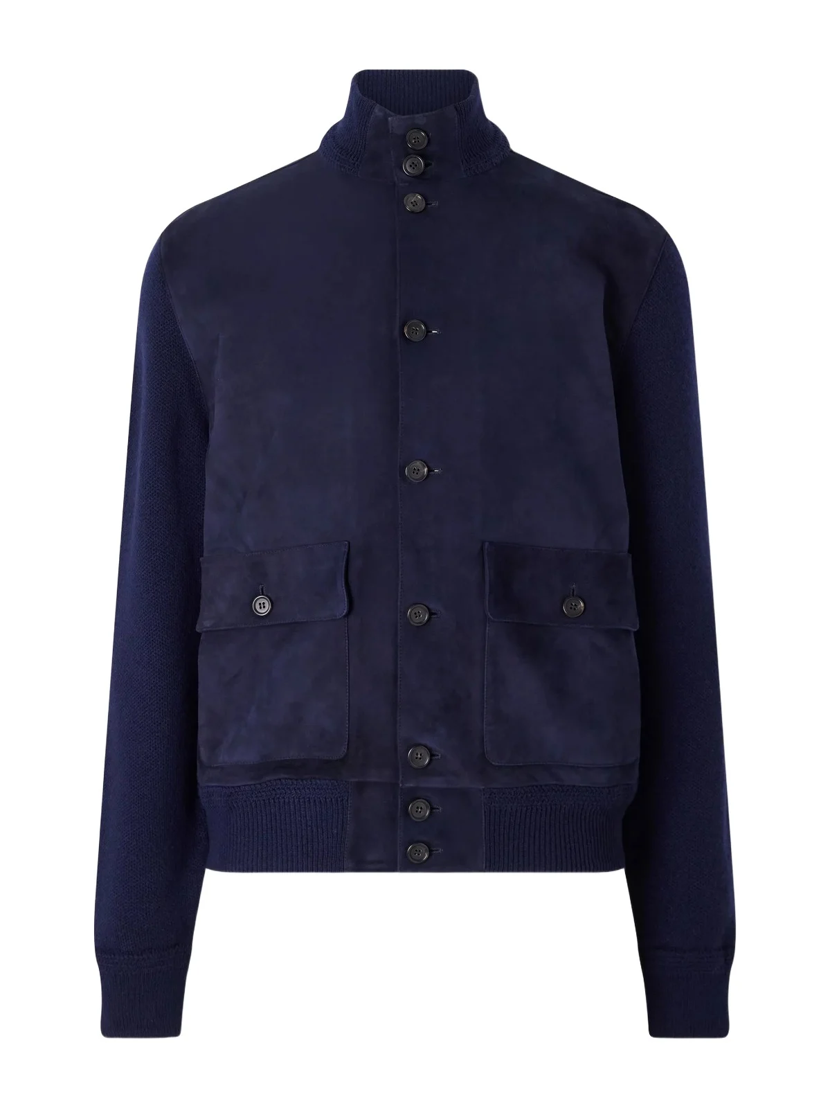Suede and Cashmere Jacket - Men Suede and Cashmere Jacket - Men