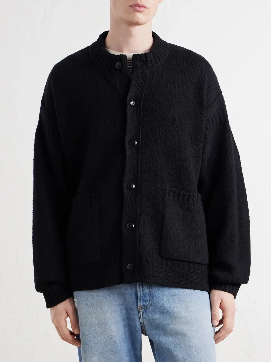 Folk Knitted Cardigan - Men | Thumbnail 3 Folk Knitted Cardigan - Men | Thumbnail 3