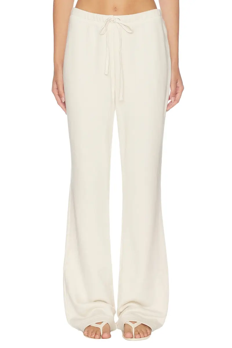 Skims Drapey French Terry Straight Leg Pant