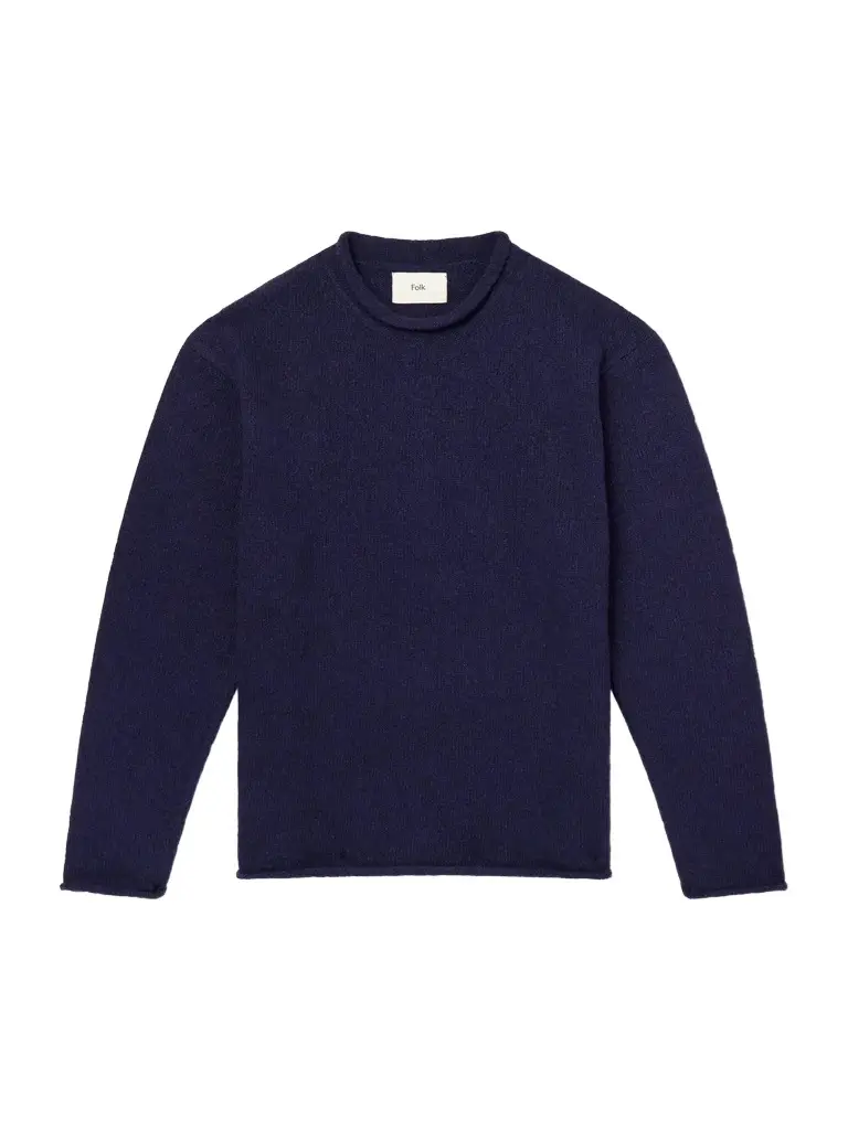 Folk Slouch Wool-Blend Sweater - Men | Image 1 Folk Slouch Wool-Blend Sweater - Men | Image 1